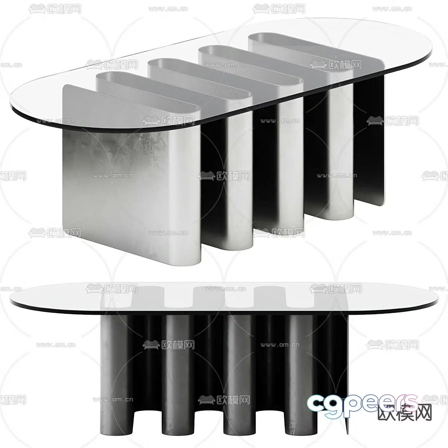 Baxter coffee table 3d model