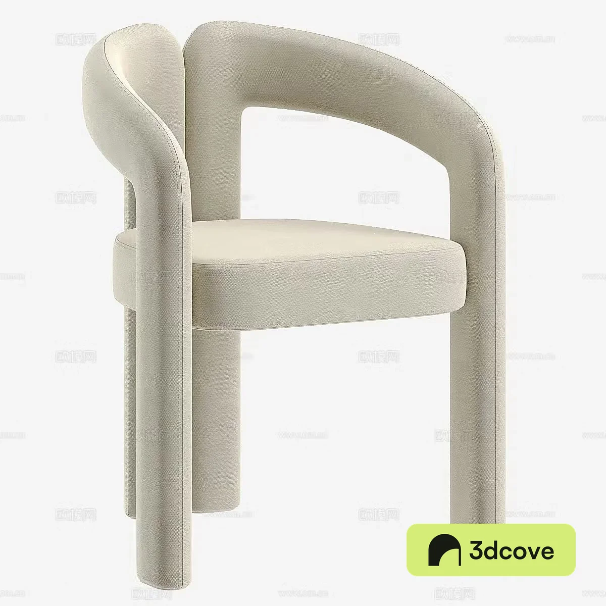 Modern simple chair single chair dining chair
