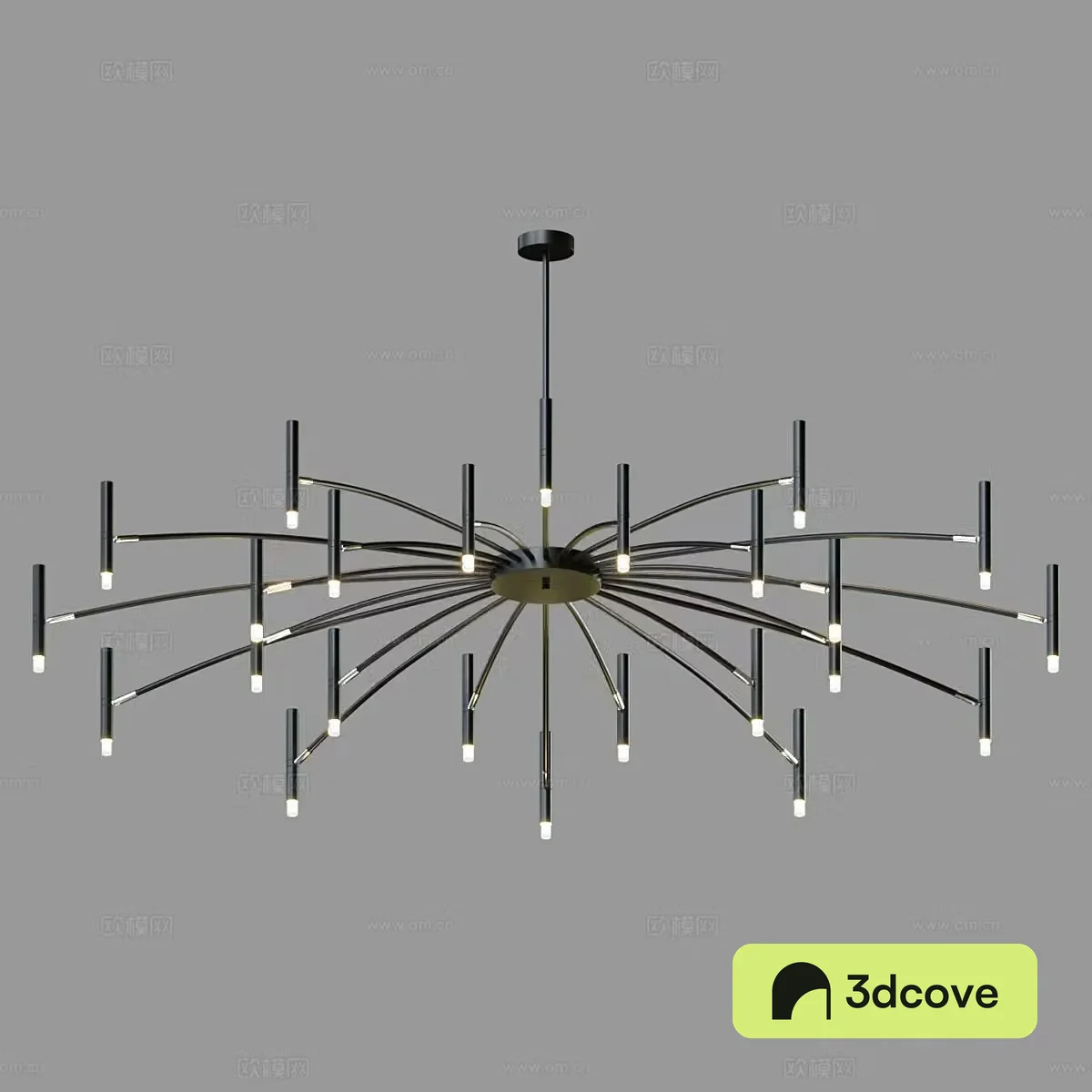 Modern spider grab chandelier