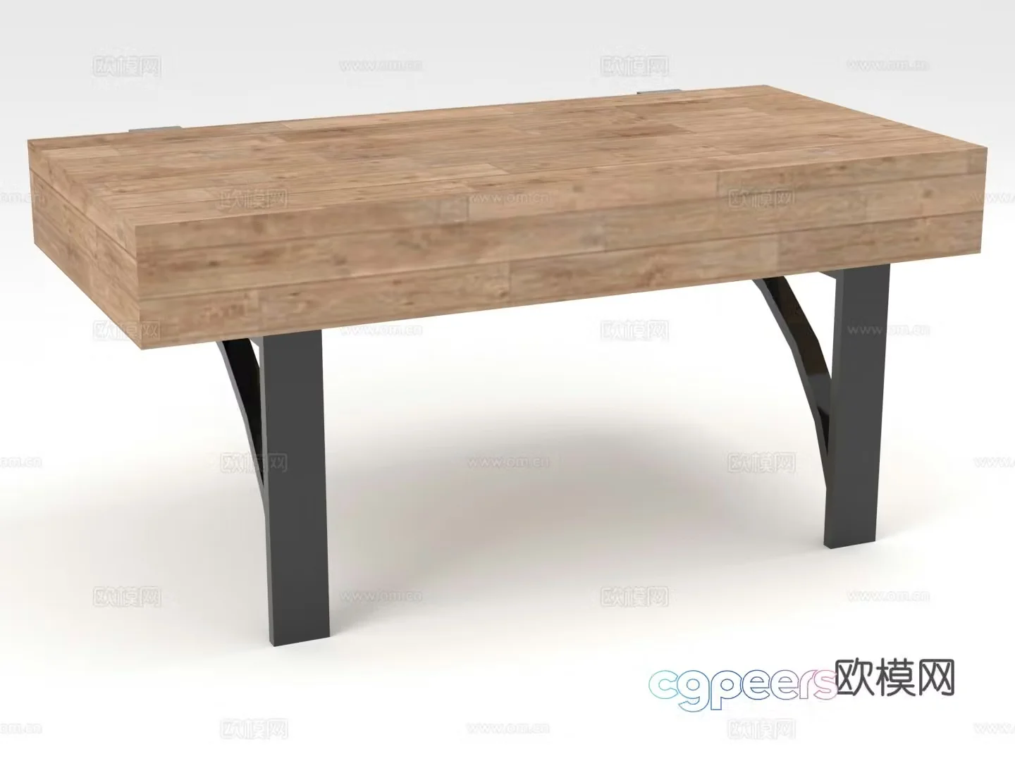 Storage rack low storage rack floor-standing storage rack display rack 3D model
