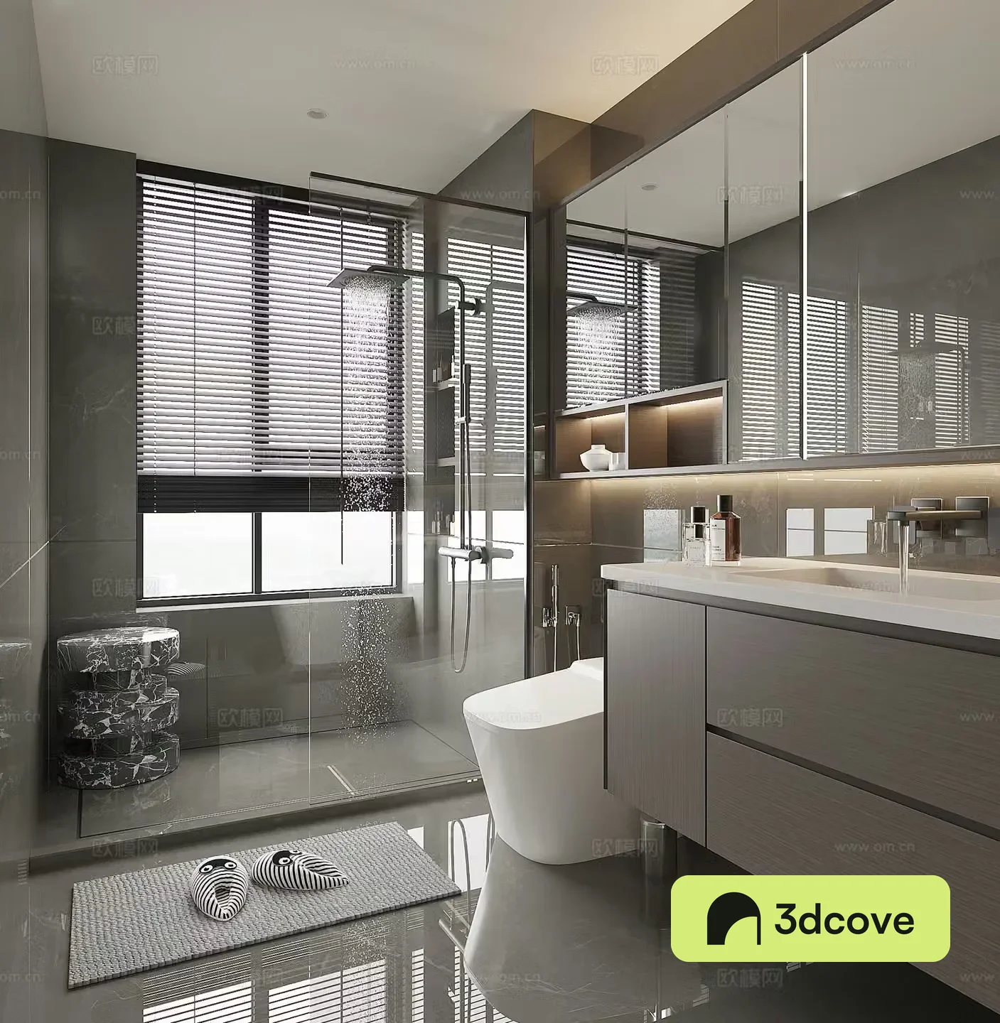 Modern bathroom