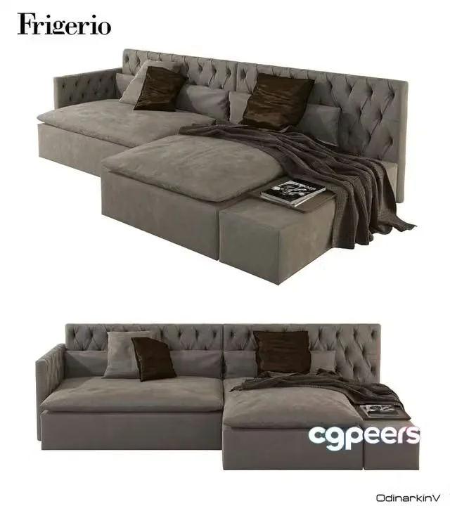 3ds Max Free – Frigerio Dominio, sofa