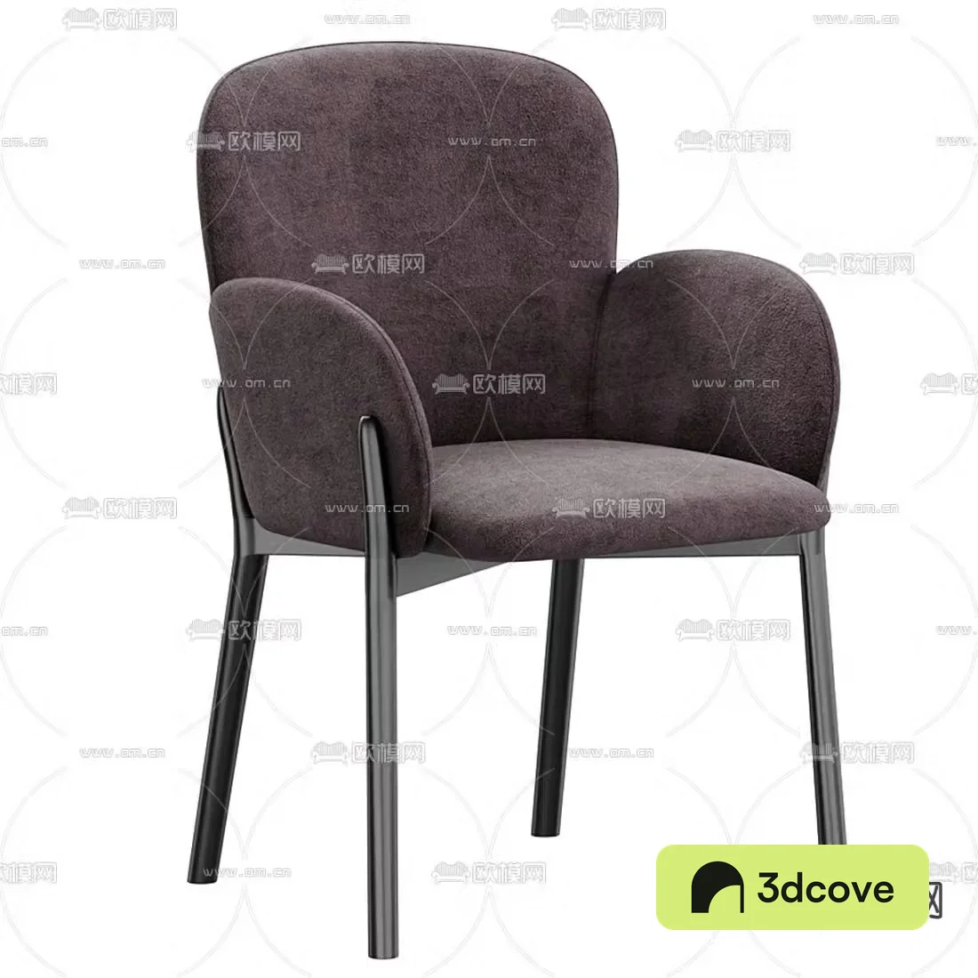 Cassina fabric side chair