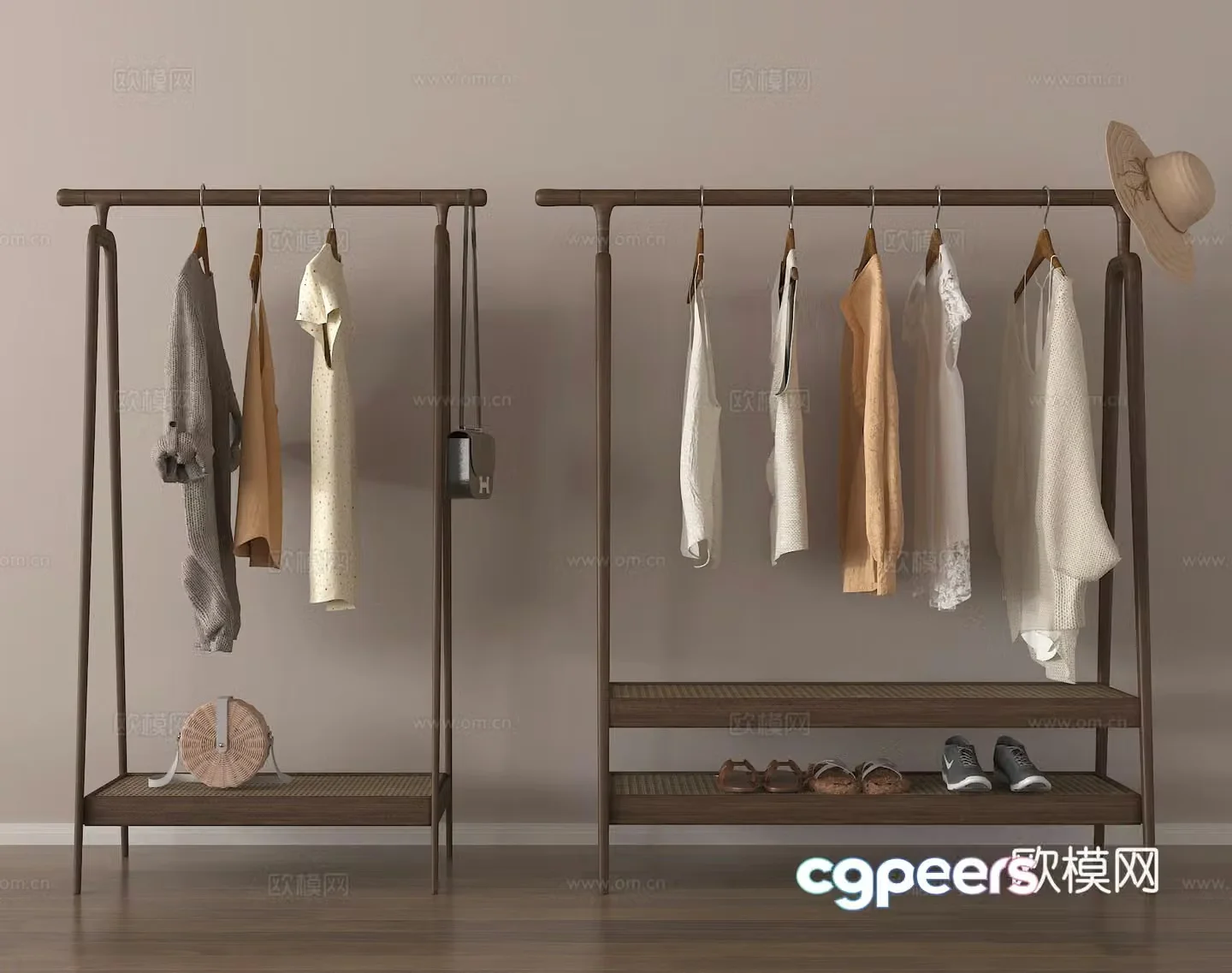 Hook Clothes Hanger Clothes Hanger Clothes Hanger 3D Model