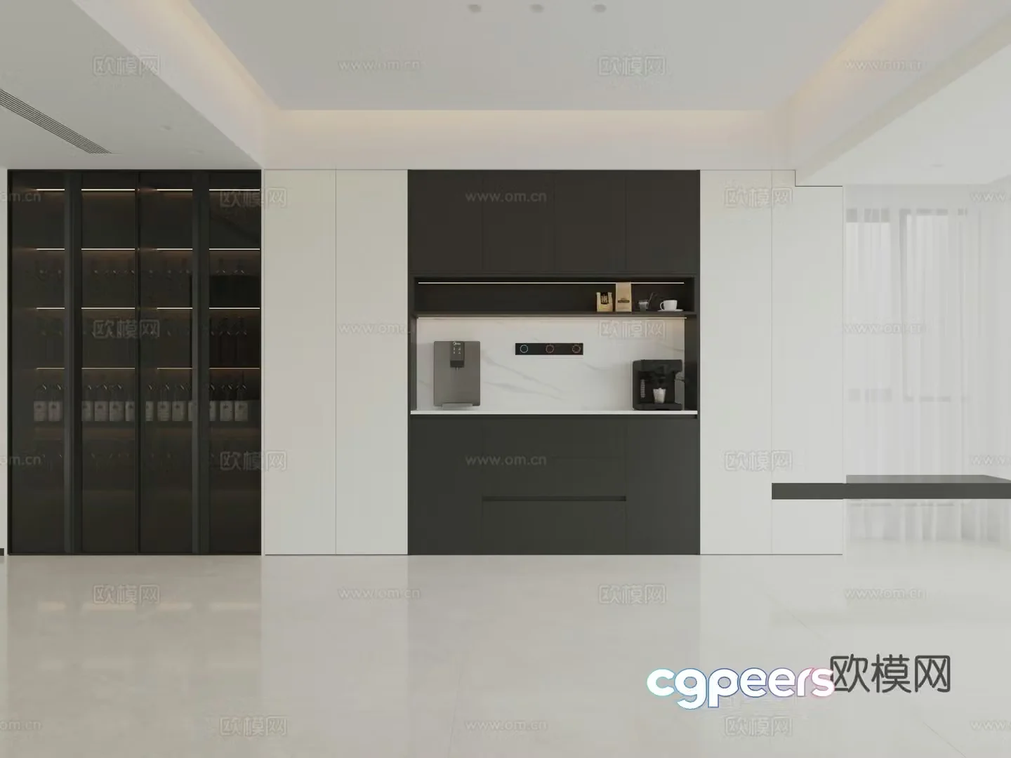 Sideboard 3D Model