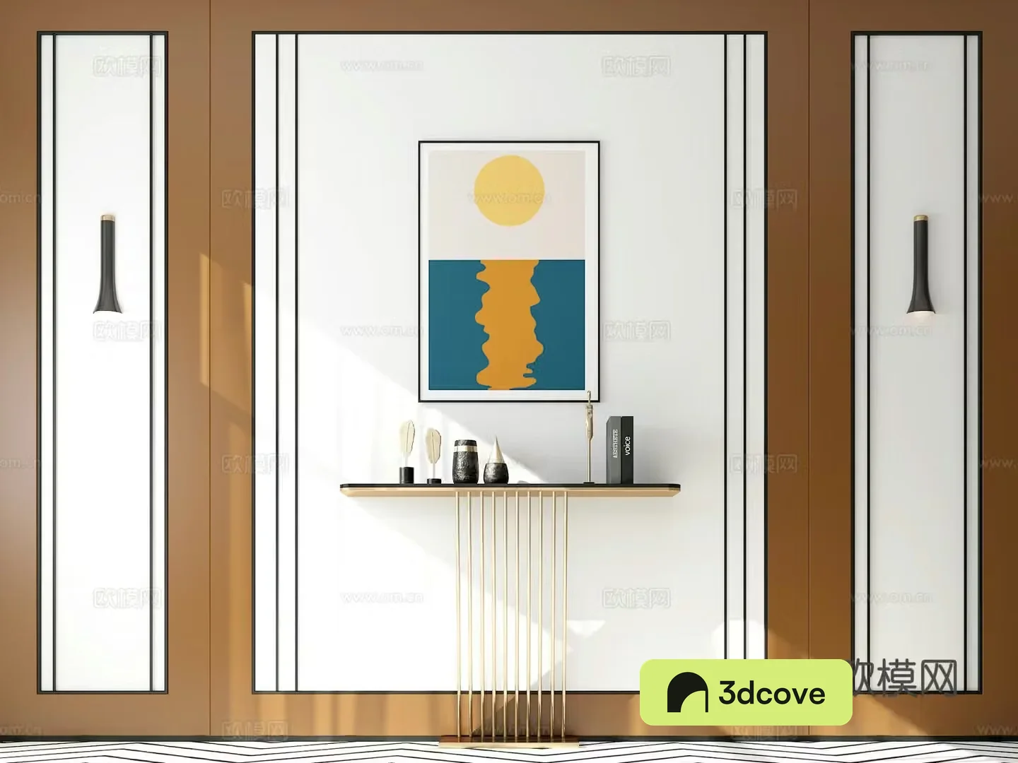 Modern entrance