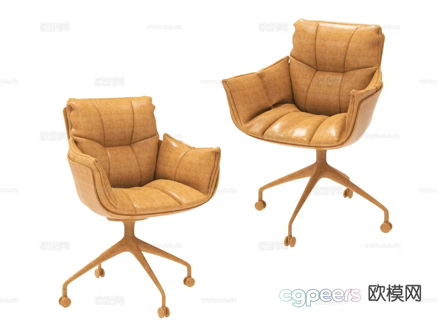 Office chair executive chair boss chair 3d model