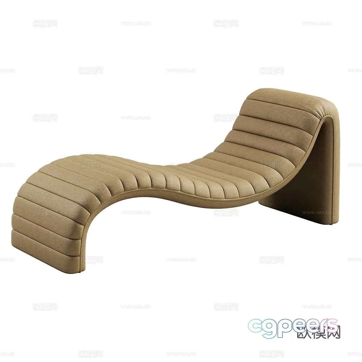 Modern lounge chair 3d model