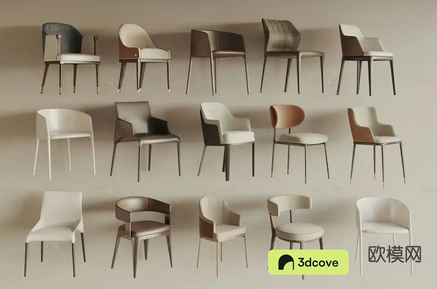 Modern dining chair single chair
