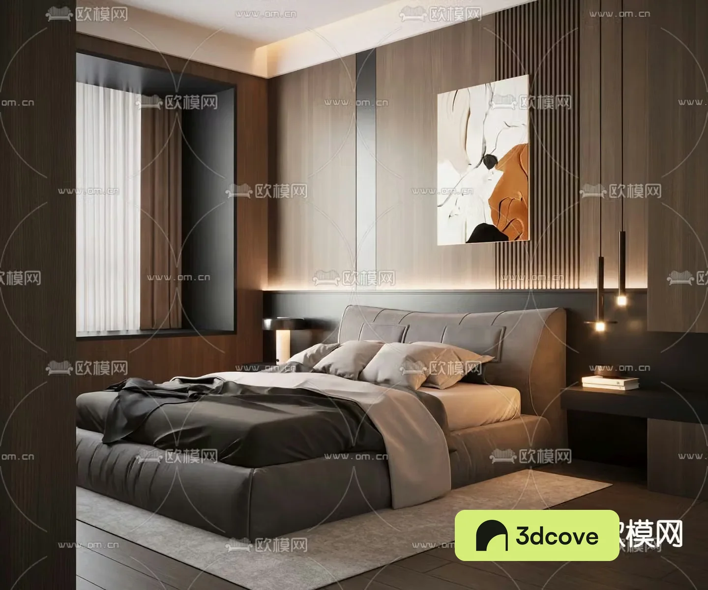 Italian double bed