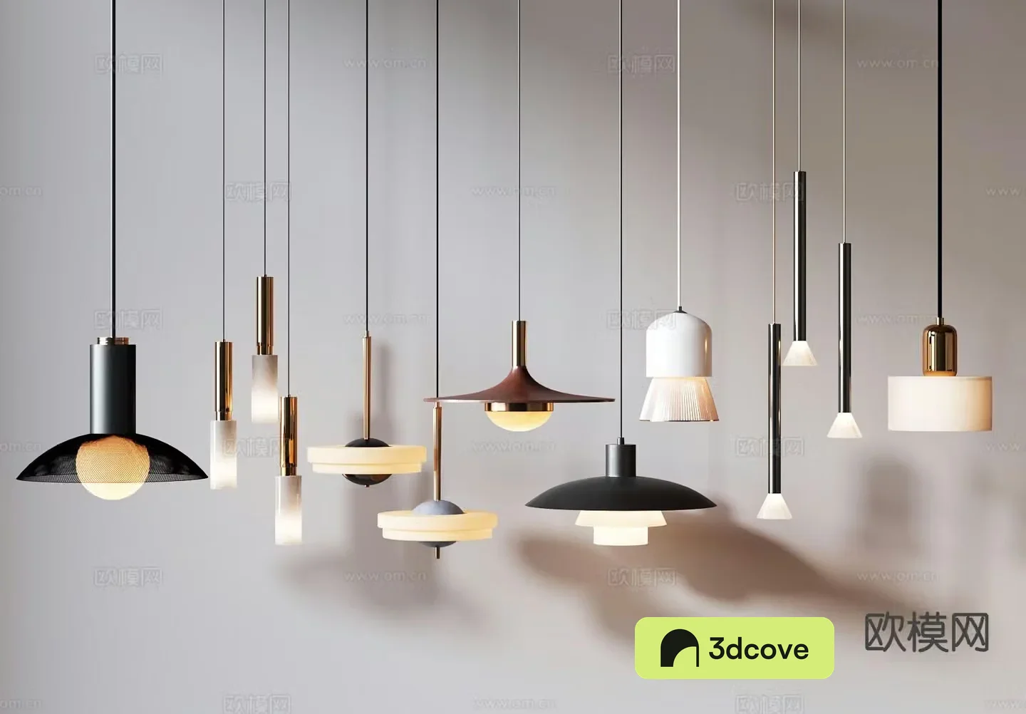Modern bedside small chandelier