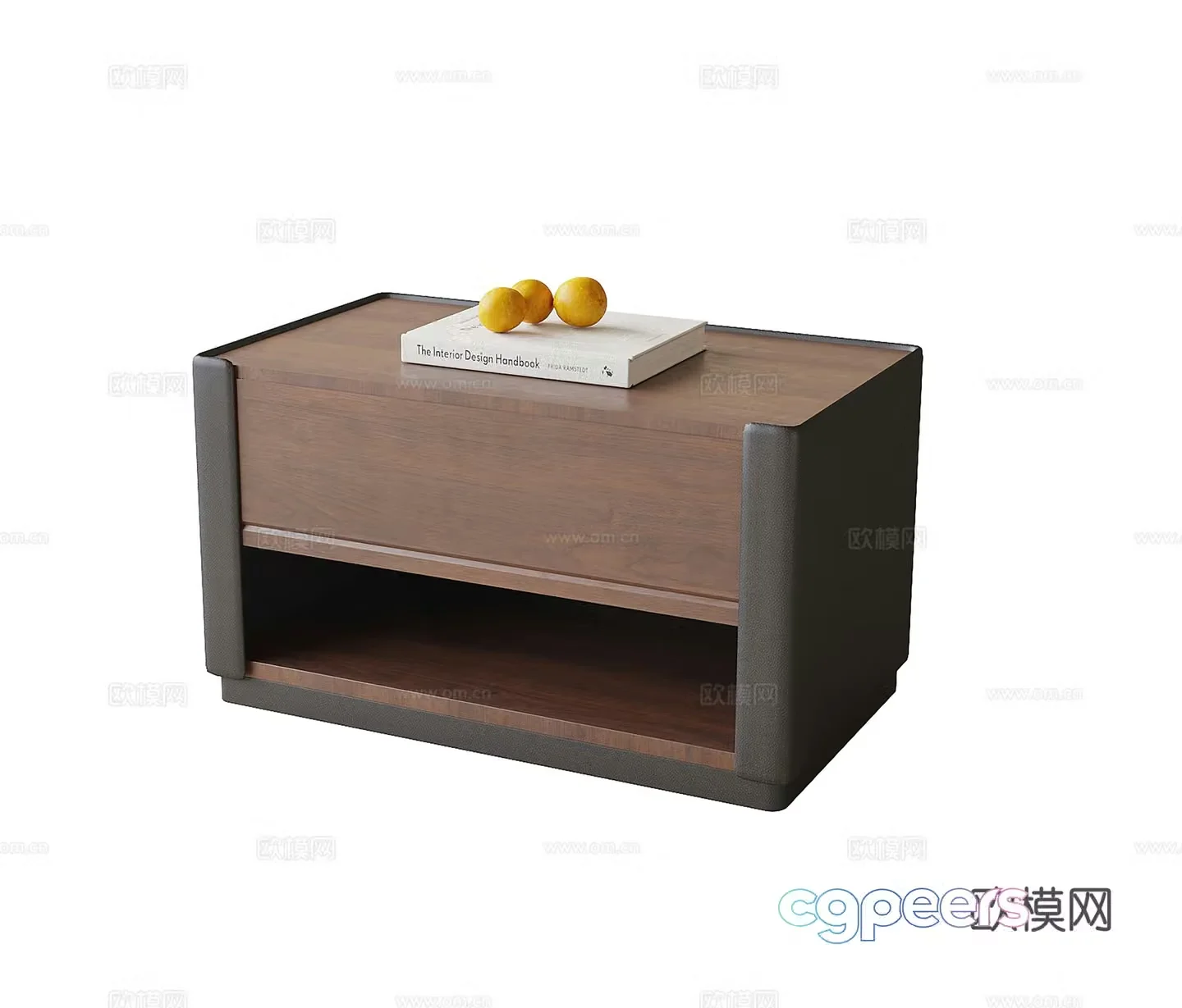 Modern night table 3d model
