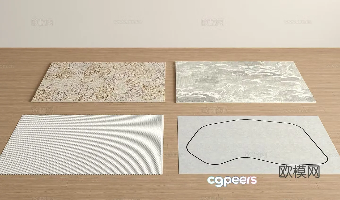 Carpet blanket 3d model