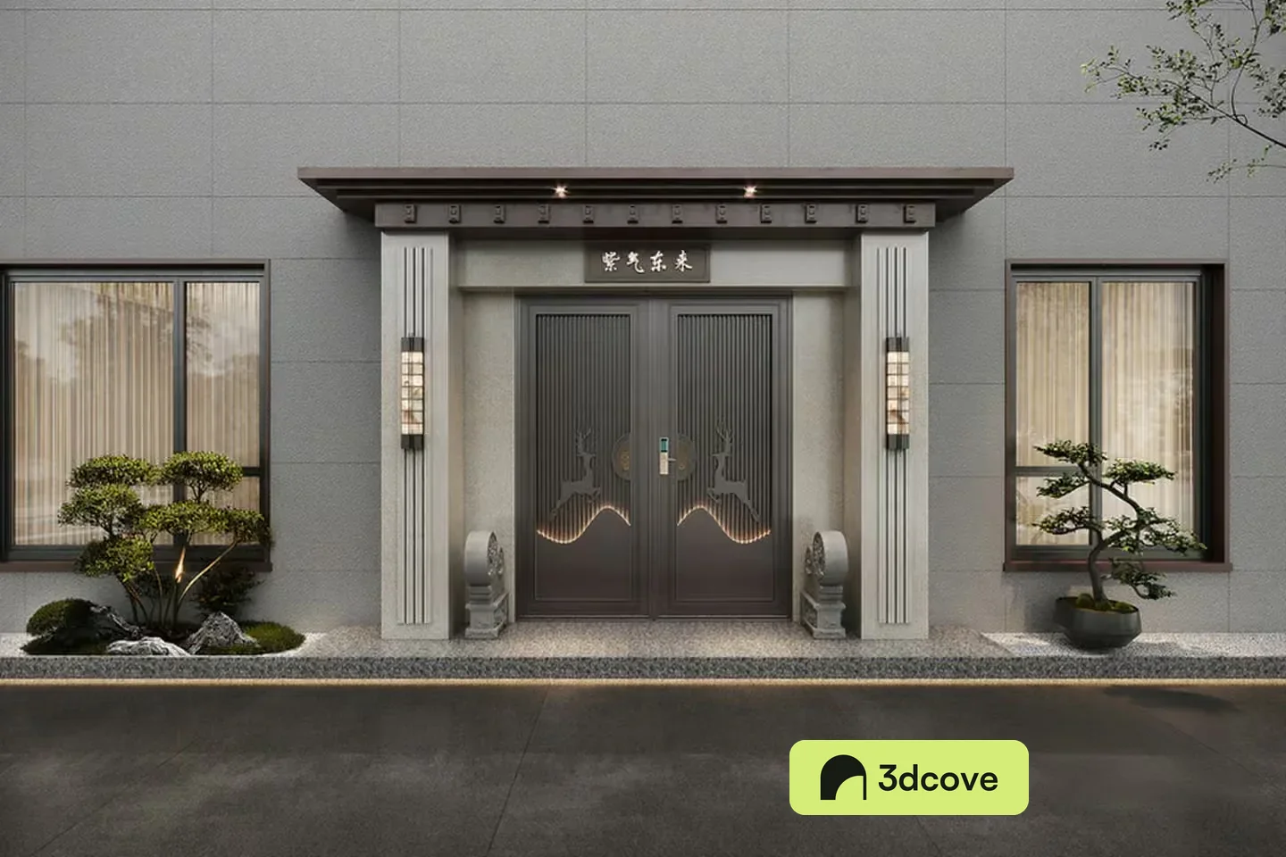 A Modern Japanese-Style Building