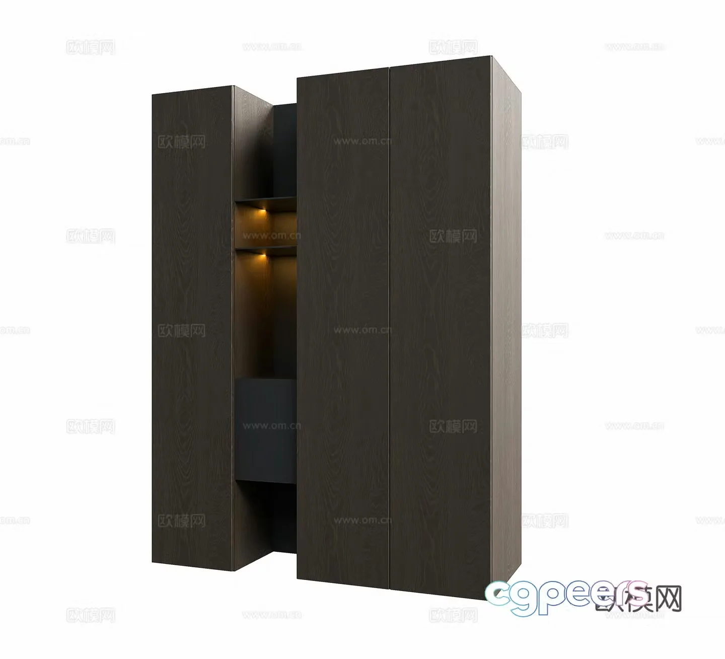 Porch cabinet Decorative cabinet Shoe cabinet 3D model