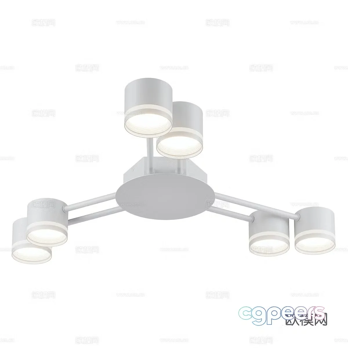 Modern ceiling lamp 3d model