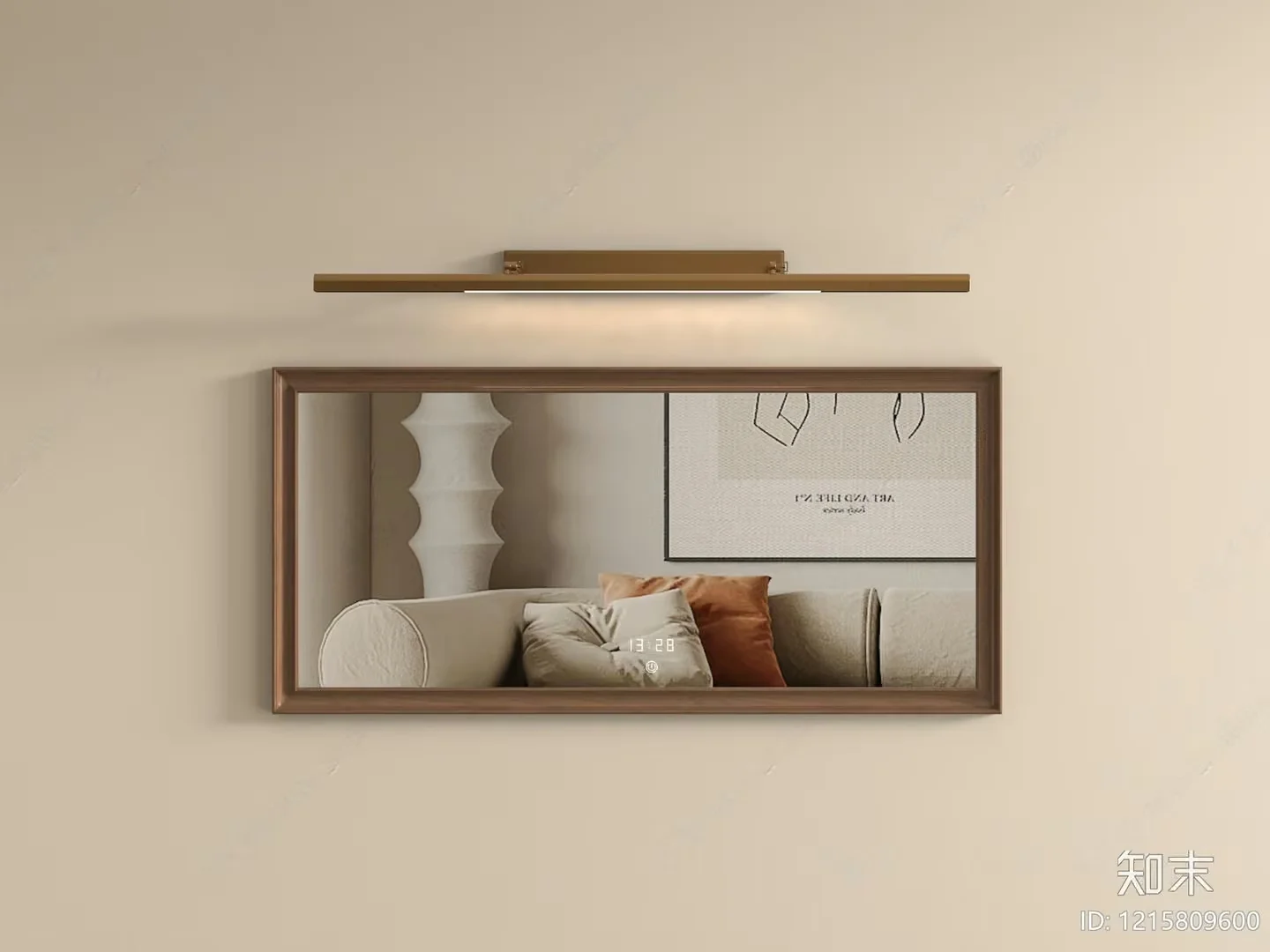Modern Light Fixture 3D Model – 13768 – VRAY Render