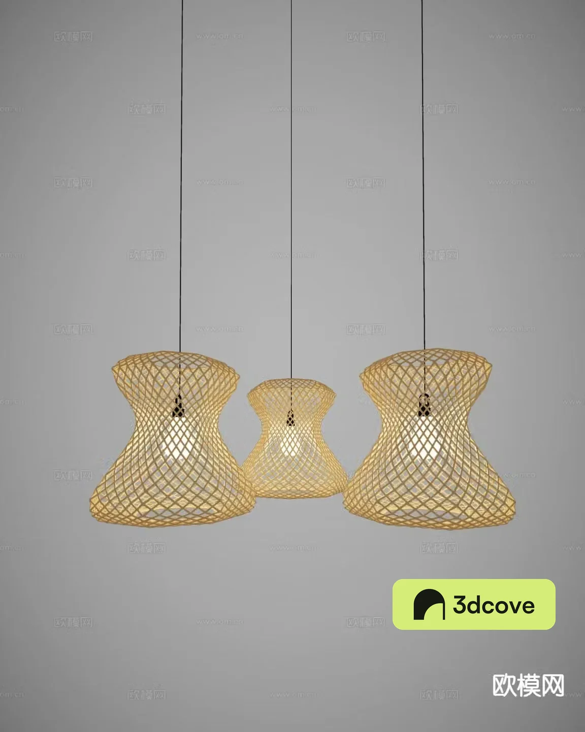 New Chinese style chandelier hollow chandelier