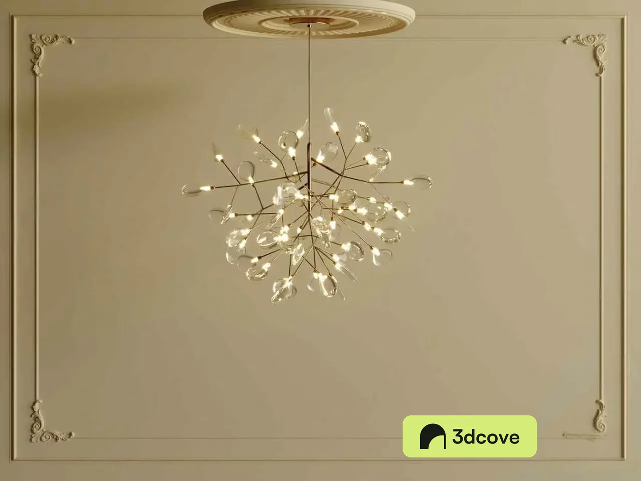 Gold Light Fixture