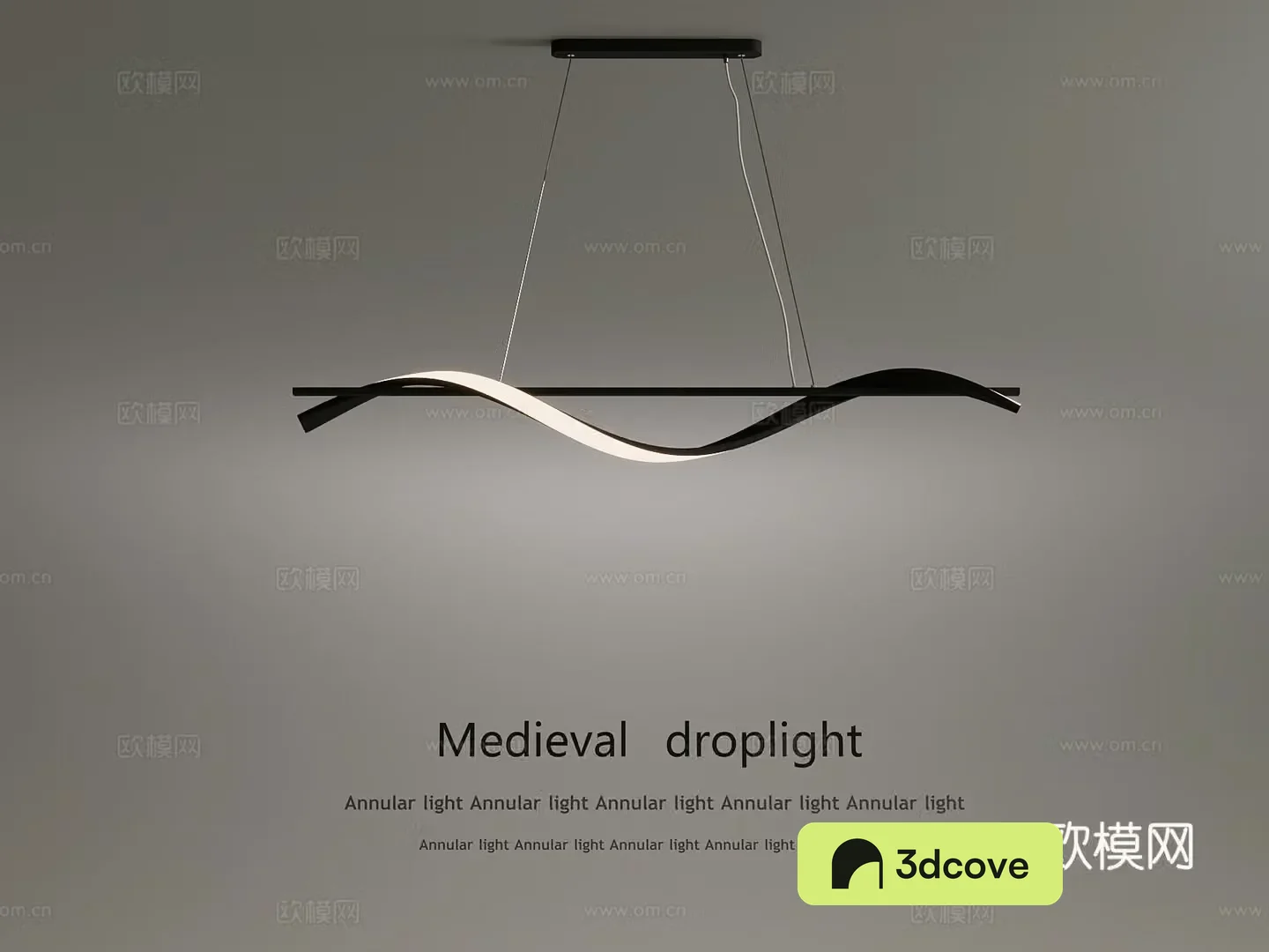Modern elongated chandeliers Restaurant chandeliers Decorative chandeliers