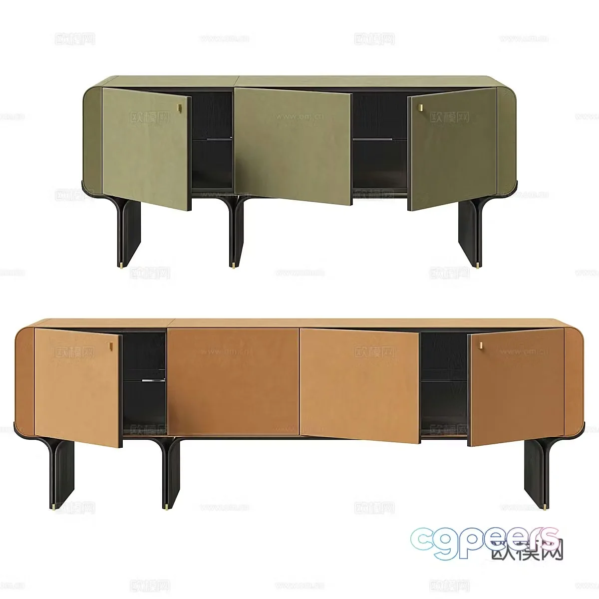 3d model of chest of drawers