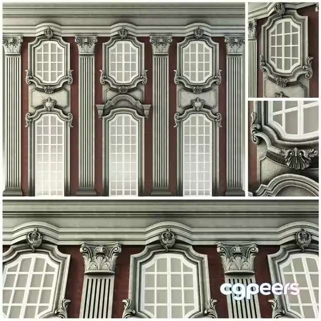 3ds Max Free – Facade for exterior