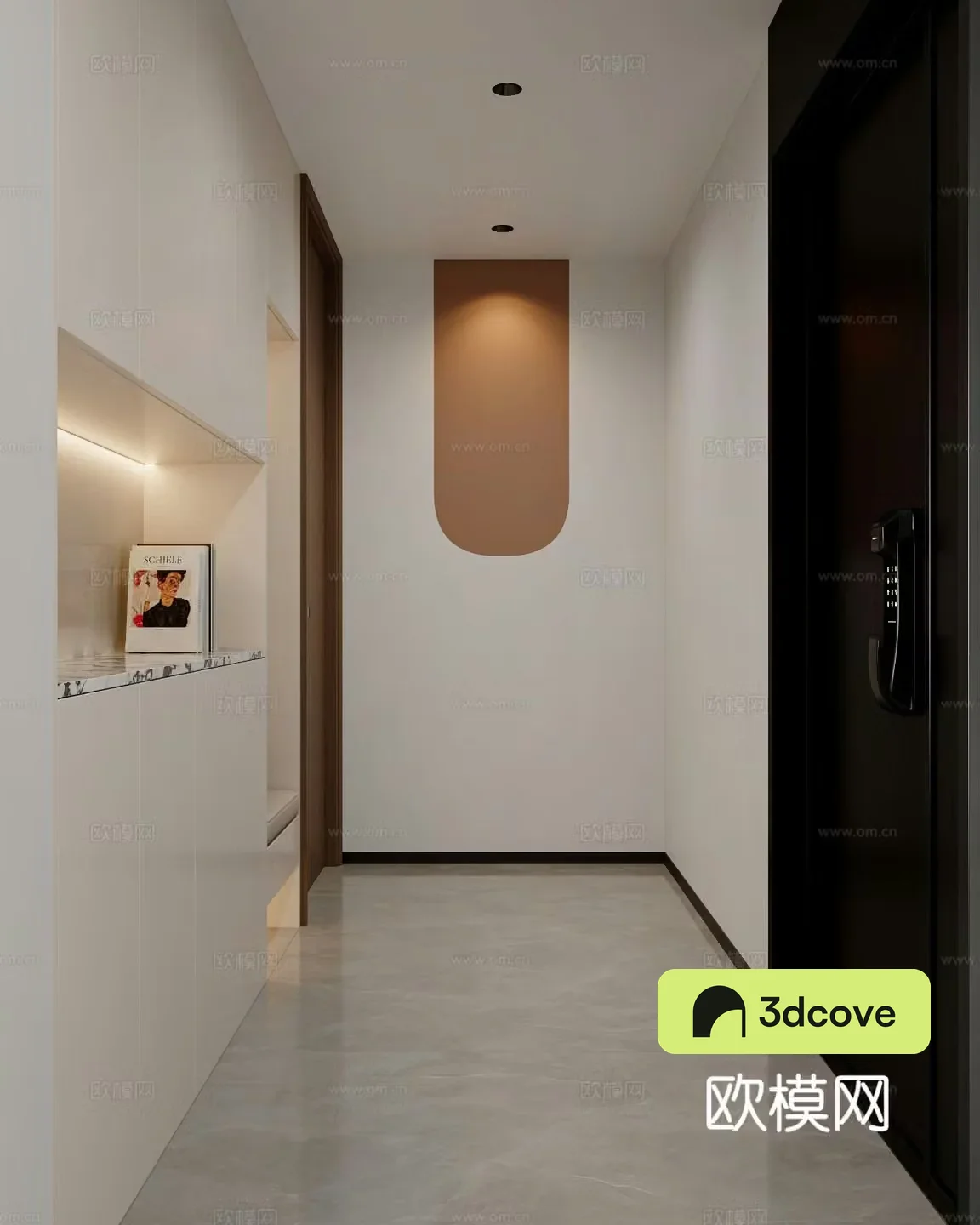 Modern entrance hall