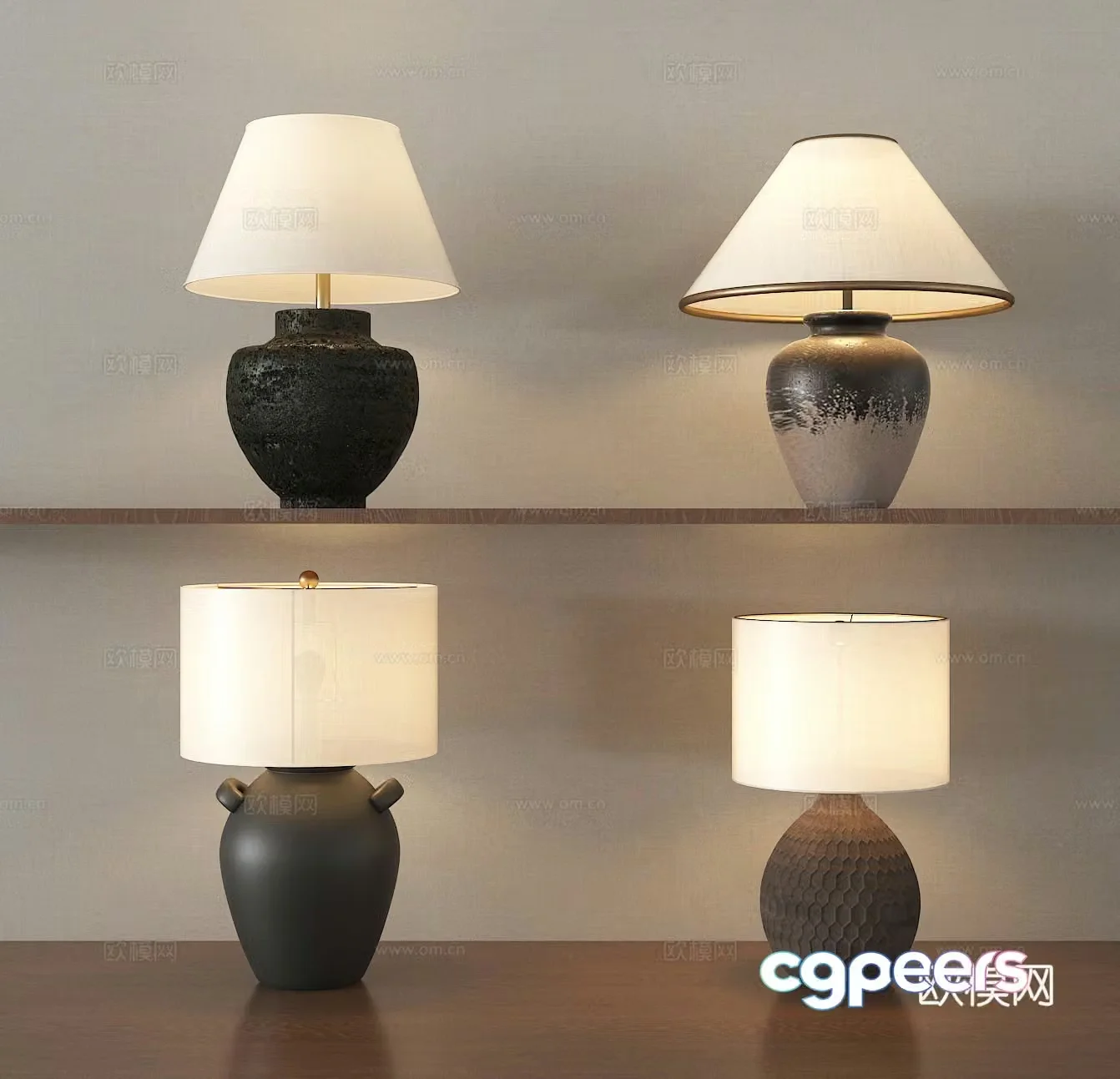 Desk lamp Desktop lamp Reading lamp Bedside lamp 3D model