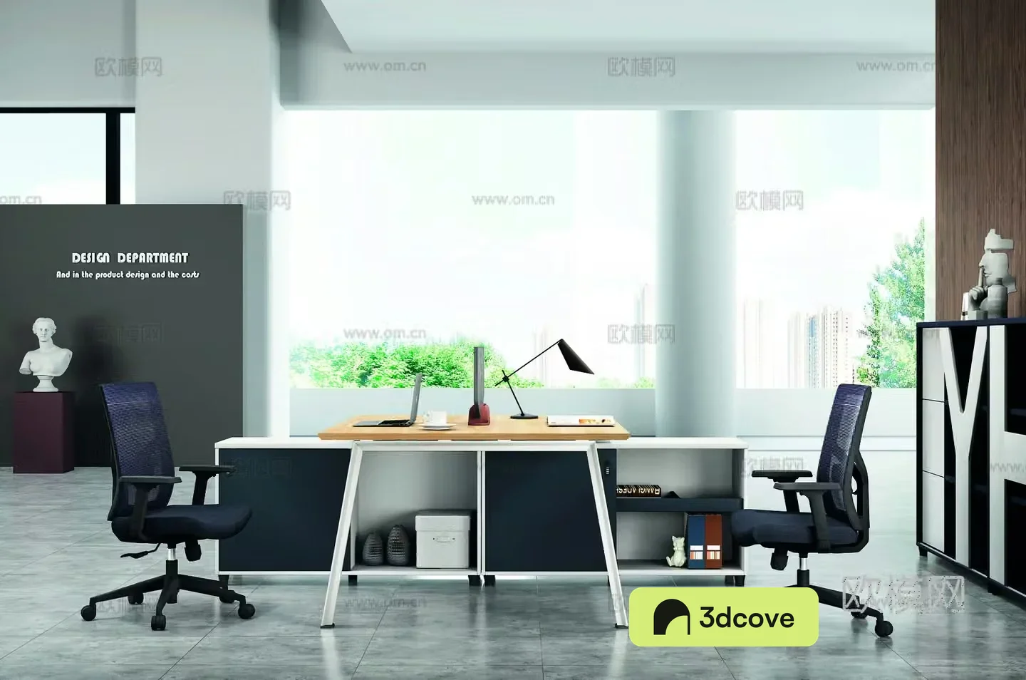 Modern public office