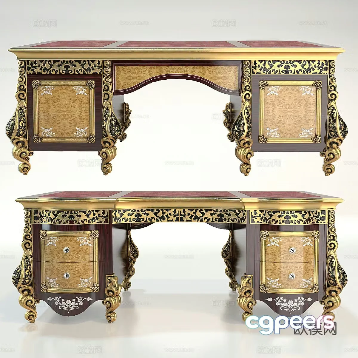Palace Arredamenti Main Table 3D Model