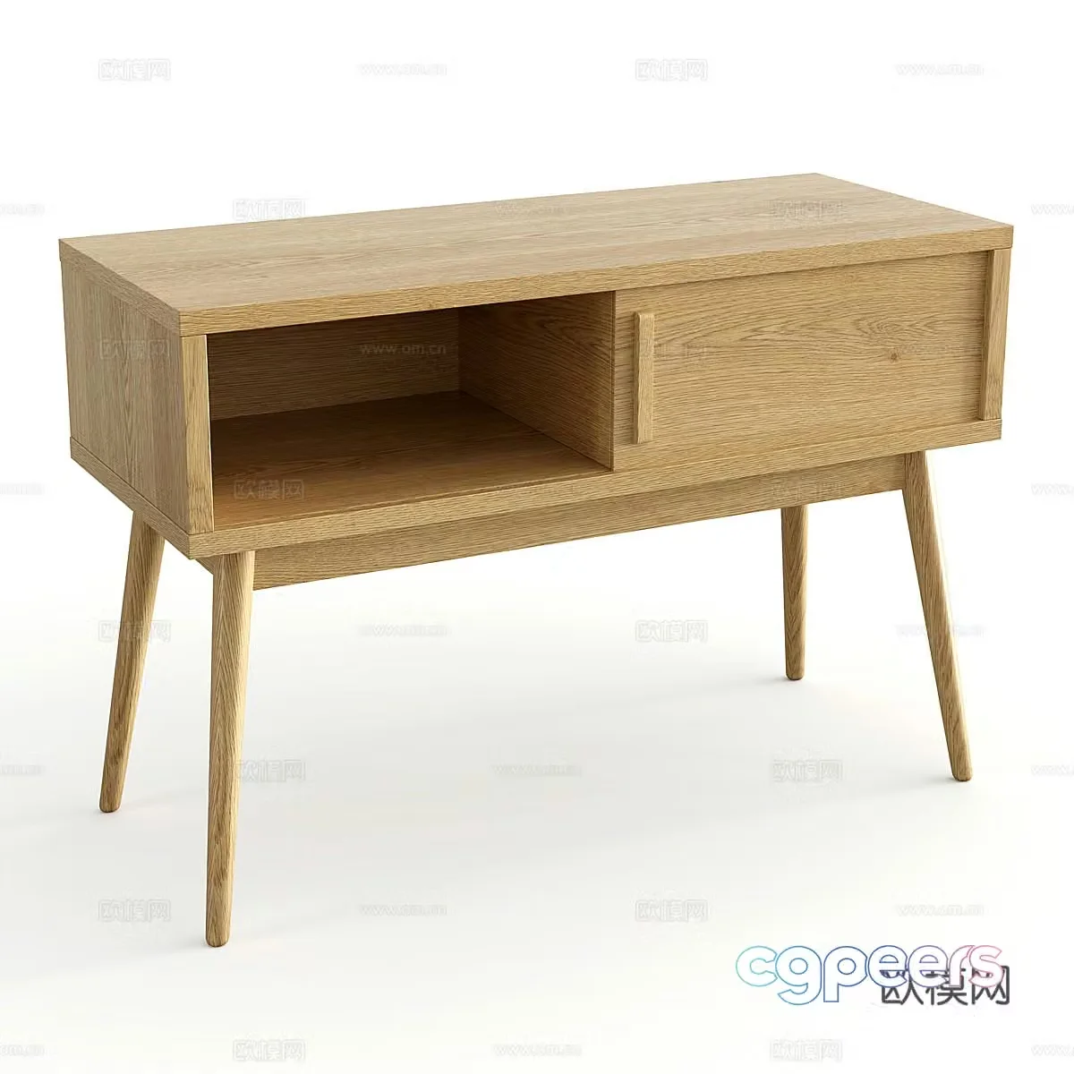 3d model of chest of drawers