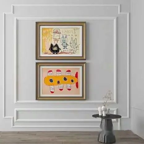 Artwork In A Frame 3D Model – 12962 – VRAY Render