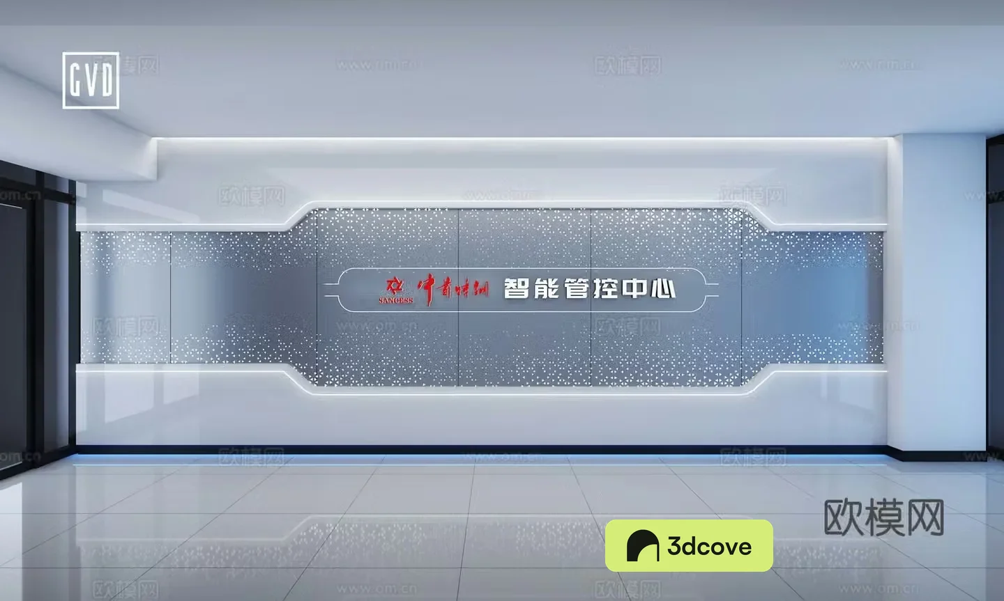 Steel exhibition hall image wall technology image wall modern image wall control center image wall entrance