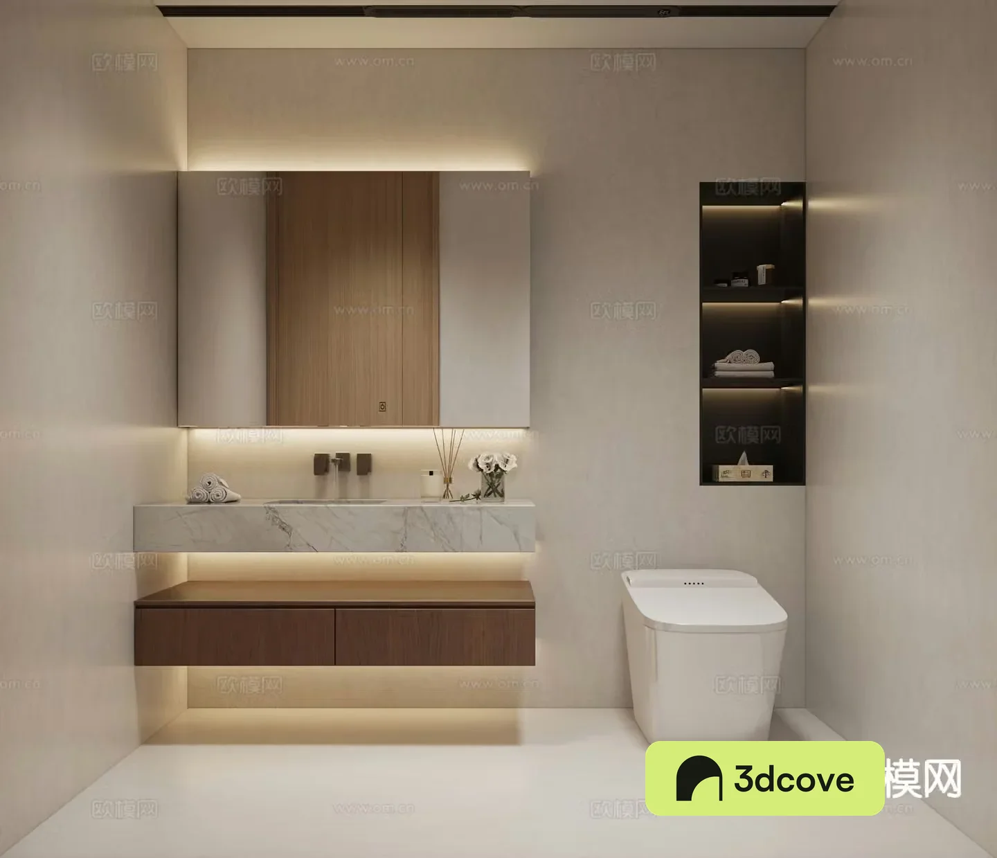 Modern bathroom sink
