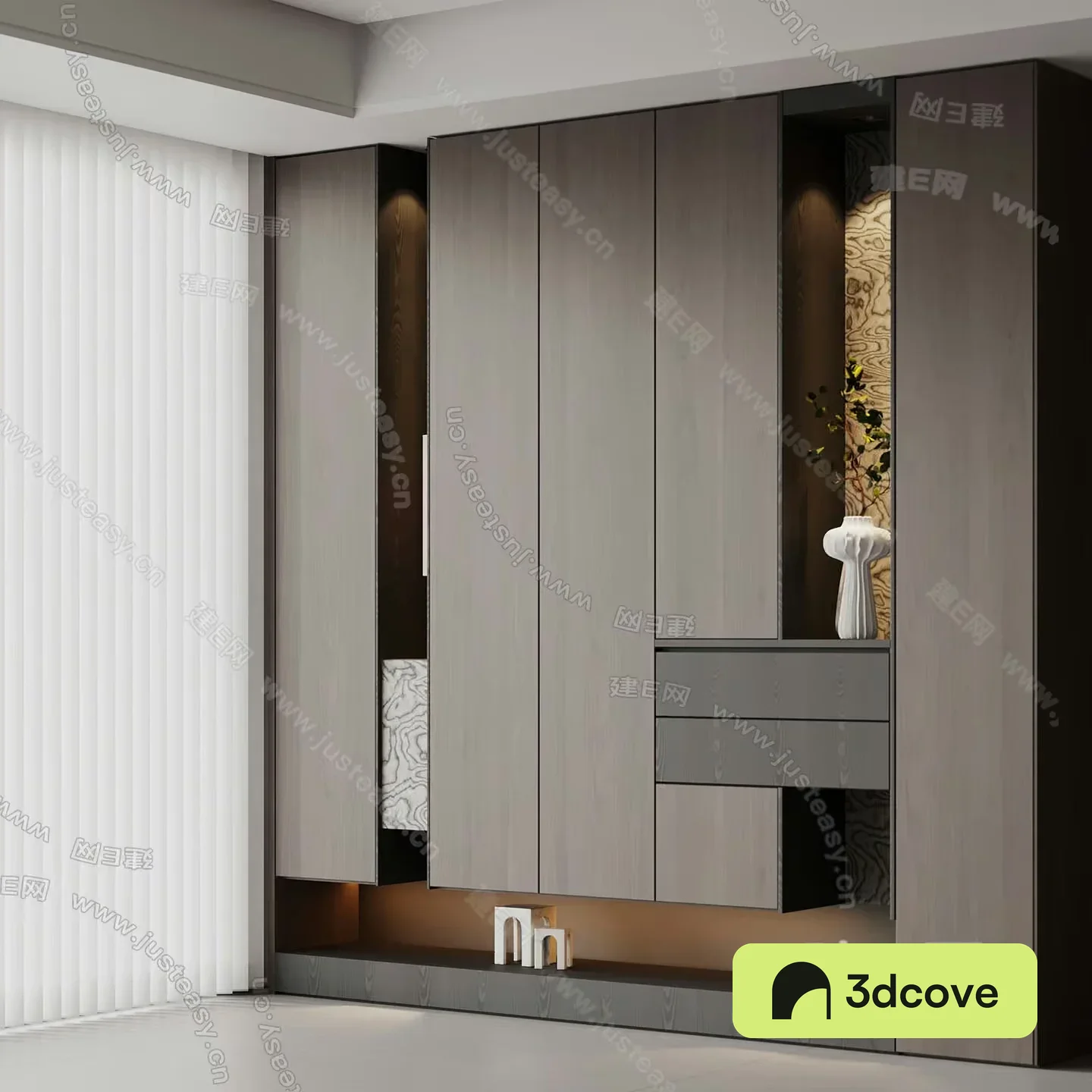 Modern Wooden Cabinet