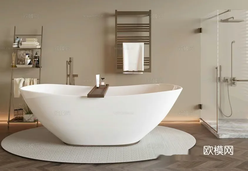 Modern Bathroom 3D Model – 16559 – VRAY Render