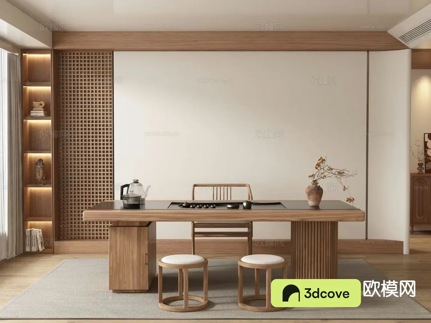 New Chinese tea room