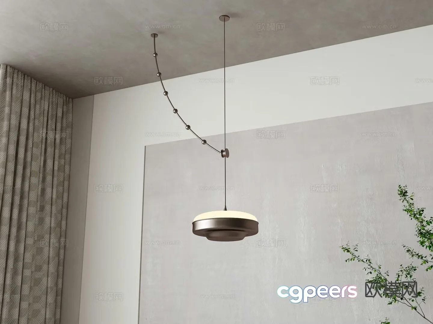 Creative chandelier art chandelier 3d model