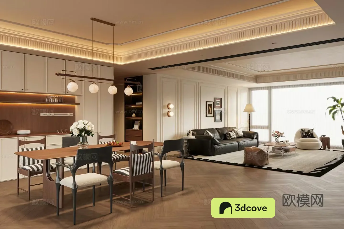 French medieval style living room sofa and coffee table combination sideboard dining table and chair combination leisure chair
