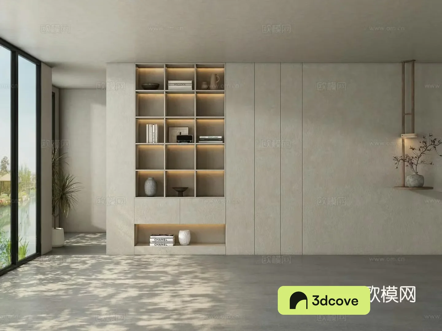 Living room dining room tea room background wall