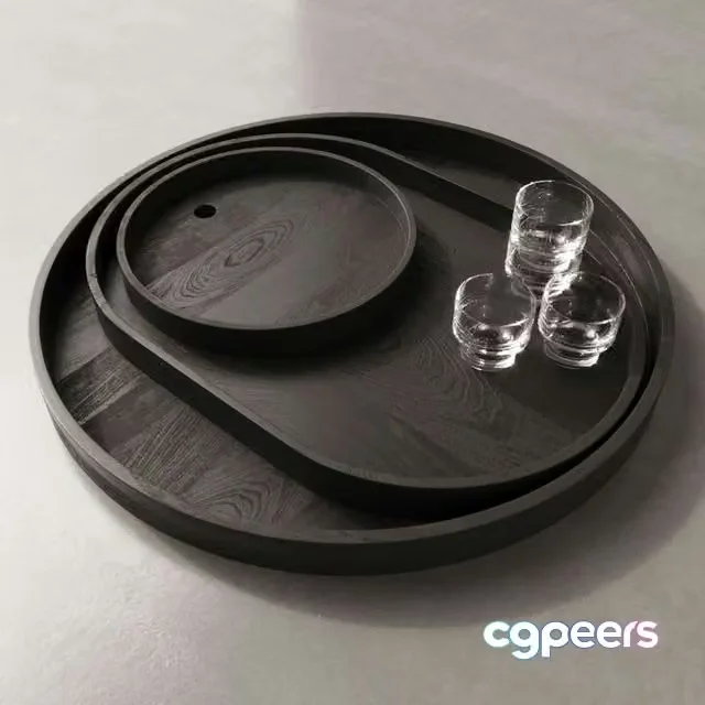 3ds Max Free – SHAKER TRAYS by norm architects