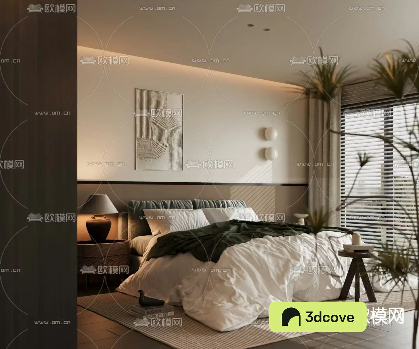 Italian double bed