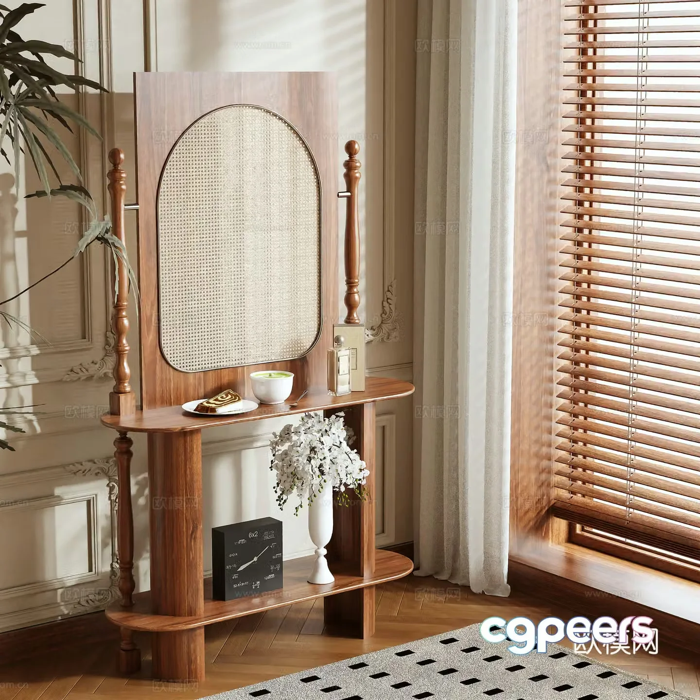 3D model of shelf