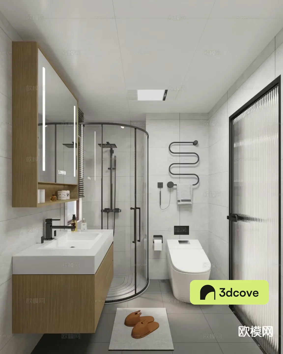 Modern bathroom