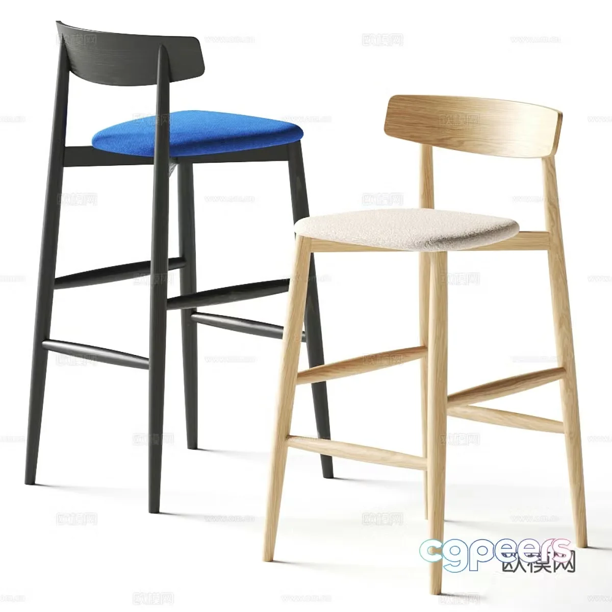 Bar chair 3d model