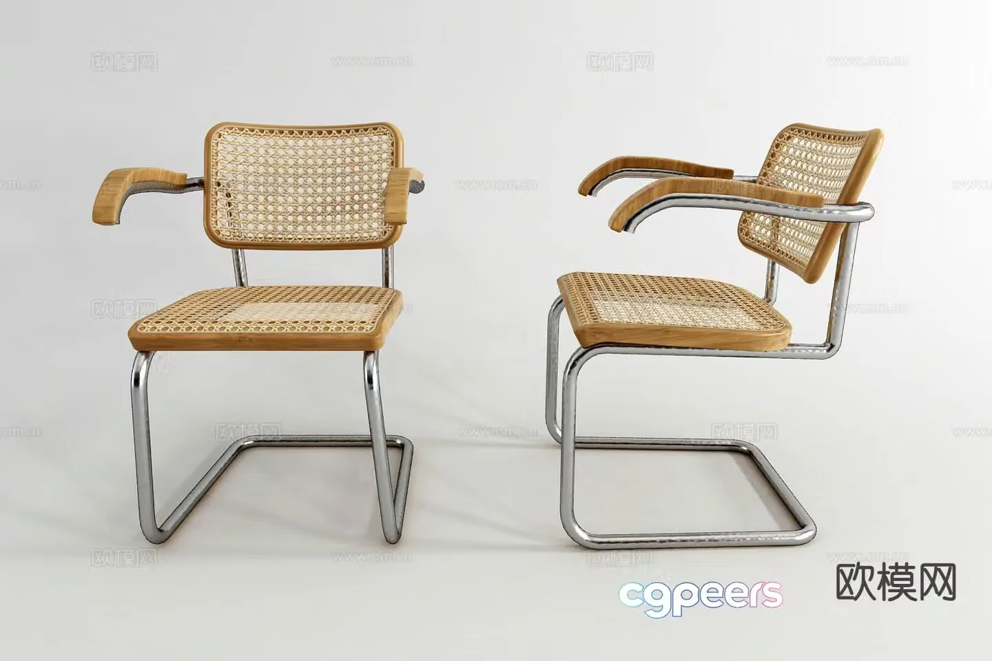 Wabi-sabi chair single chair leisure chair 3d model
