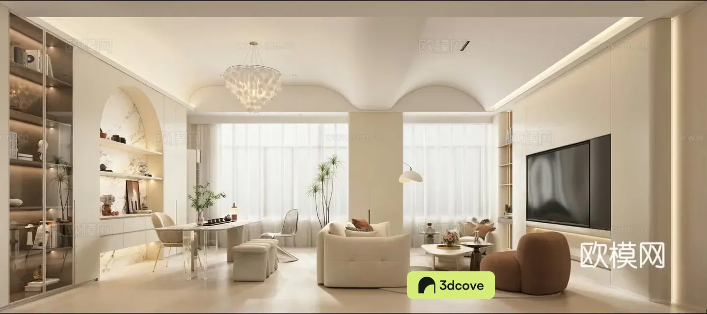 Creamy Style Restaurant Kitchen