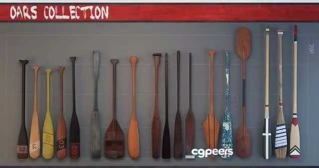 3ds Max Free – Oars Collection