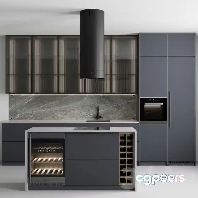 3ds Max Free – Kitchen No. 28