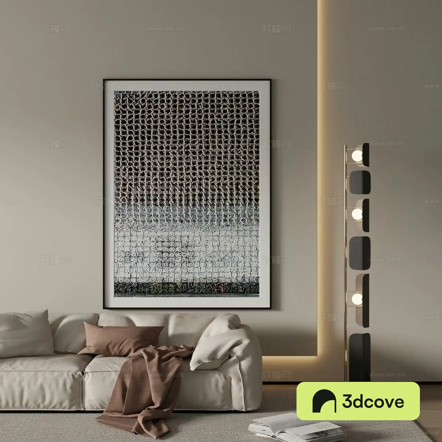 Modern abstract painting Decorative painting
